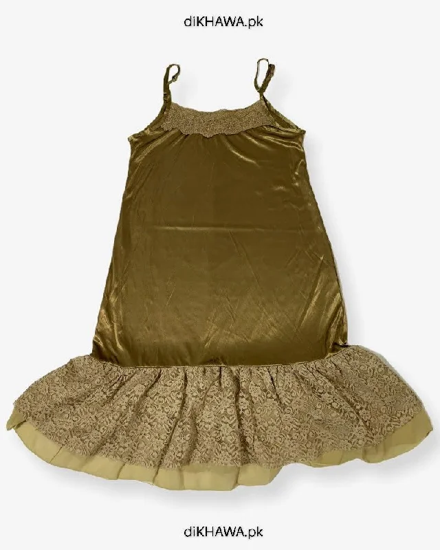 Lace - covered sexy dresses for a feminine allureImported Stocklot Branded Nightwear Women Floral Lace Short Mini Nightdress Nighties