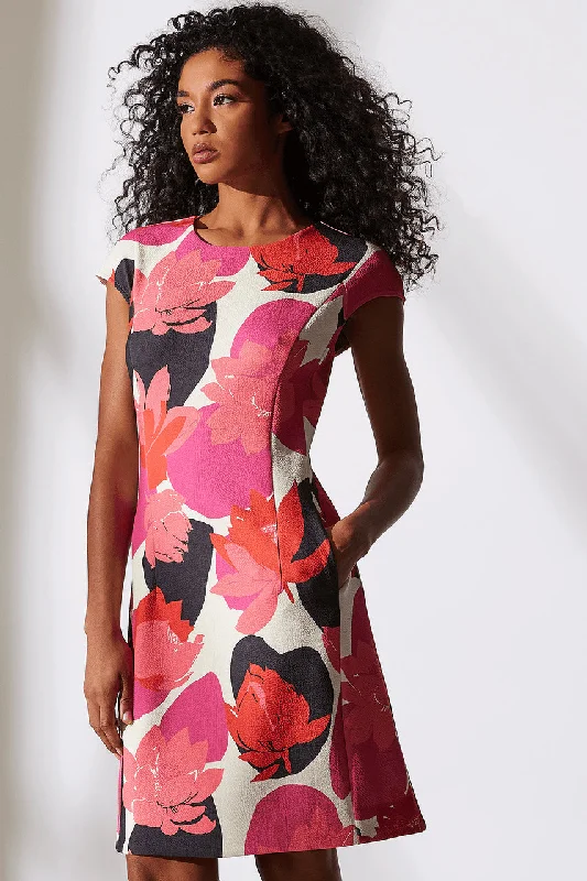 Orange sexy dresses for a bold and energetic statementLotus Shift Dress