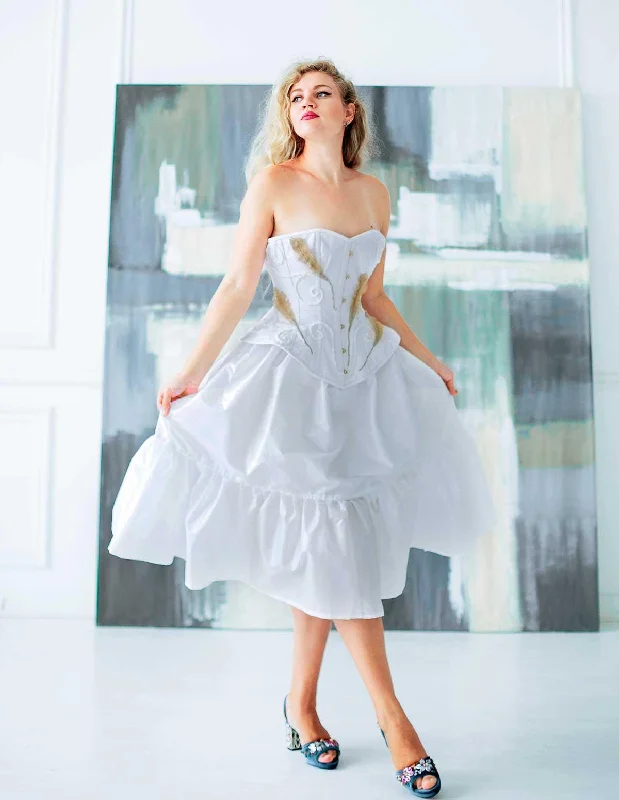 Retro - 1950s corsets with a cinched waistLe Spectre de la rose ballet exclusive gown skirt created by images of Leo Bakst. Vintage styled skirt made personally for you