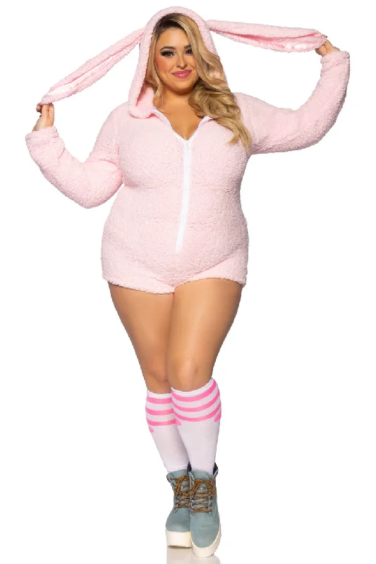 Gothic Cosplay Lingerie Set for WomenPlus Size Cuddle Bunny Costume
