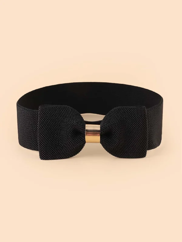 Sexy wedding guest dresses for a formal celebrationWomen's  Elastic Belt With Bow-Knot Design, Suitable For Dress Decor