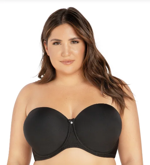 Plus Size Lace Lingerie for WomenPARFAIT ELISE STRAPLESS: BLACK