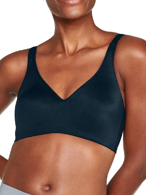 Vintage Inspired Lingerie for Women Elasticup - One Size Fits All Soft Bra - Dark Blue