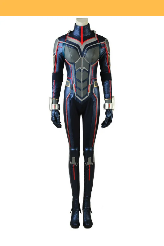 Lace Cosplay Lingerie for WomenWasp Metallic Blue PU Leather Cosplay Costume