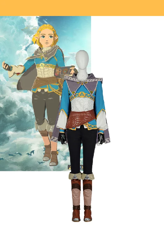 Sexy Female Cosplay UnderwearZelda Tears of the Kingdom Textured Fabric Cosplay Costume
