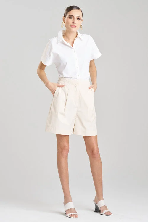 Women's Silk Lingerie Sets Tech Cotton Taffeta Shorts