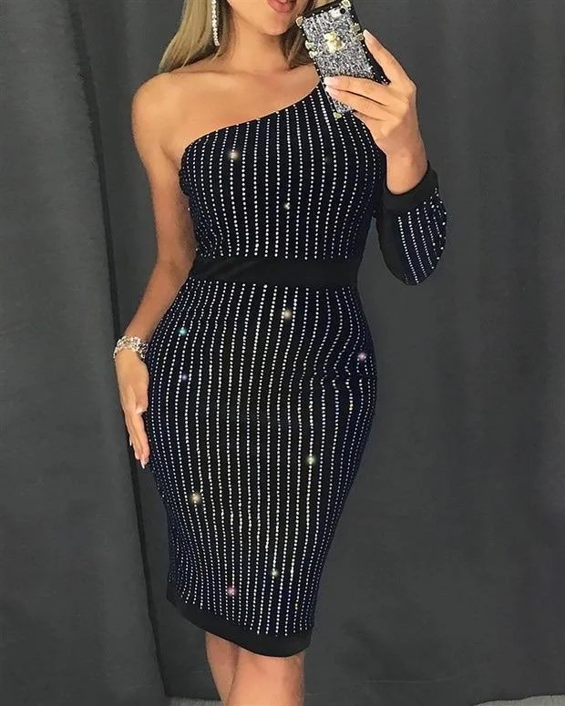 Sexy Valentine's Day dresses for a romantic dateIbiza One Shoulder dress