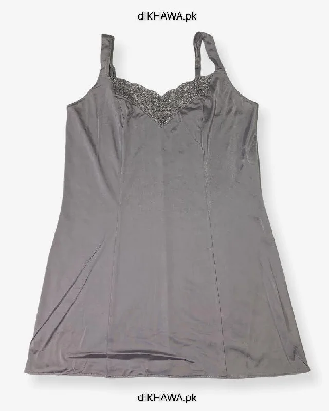 Peplum - hemmed sexy dresses for a retro touchImported Stocklot Branded Cotton Nightwear Women Floral Lace Short Mini Nightdress Nighties