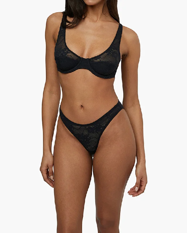 Women's Lingerie with Built-in ShapewearLace Underwire Bra