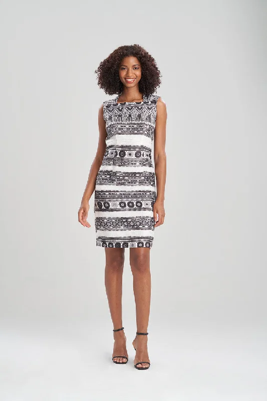 Sexy work - appropriate dresses with a touch of allureLe Souk Jacquard Sheath Dress