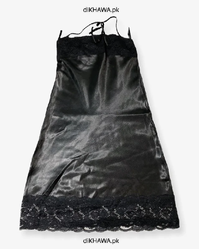 Tie - back sexy dresses for an adjustable fitImported Stocklot Branded Nightwear Women Floral Lace Short Mini Nightdress Nighties Tie - back sexy dresses for an adjustable fitImported Stocklot Branded Nightwear Women Floral Lace Short Mini Nightdress Nighties