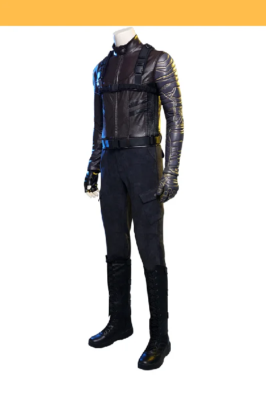 Lace Cosplay Lingerie for WomenWinter Soldier The Falcon And Winter Soldier TV Series Full PU Leather Version Cosplay Costume