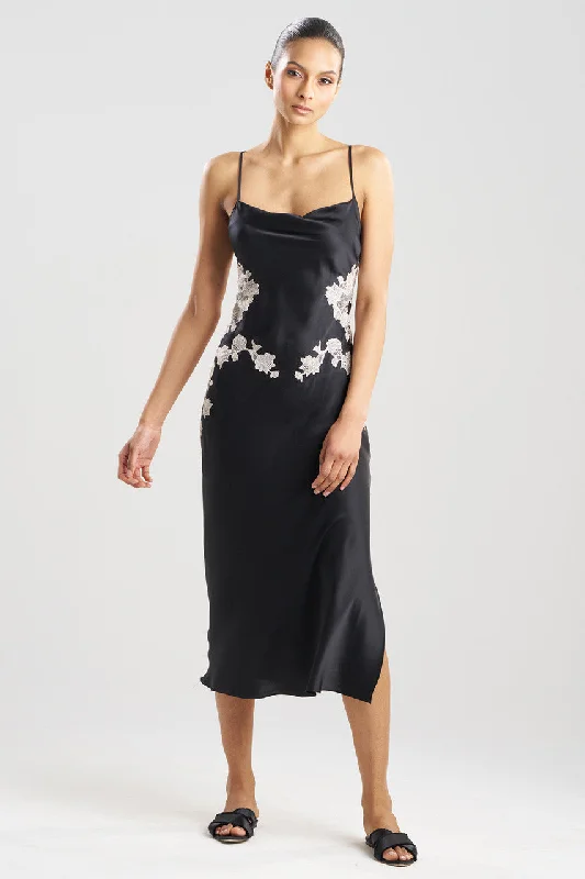 Comfortable Cotton Lingerie for Women Lolita Lace Silk Gown