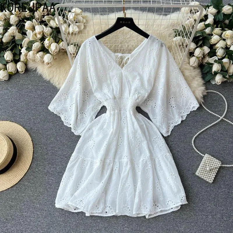 Sexy sheath dresses with a sheer panelJulissa Cotton Eyelet Dress