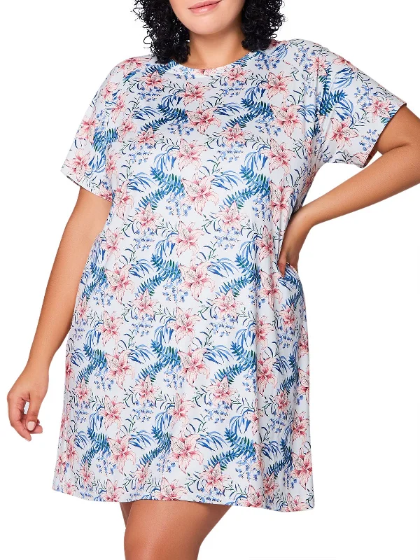 Orange sexy dresses for a bold and energetic statementWomen's Elie Plus Size Sleep Dress