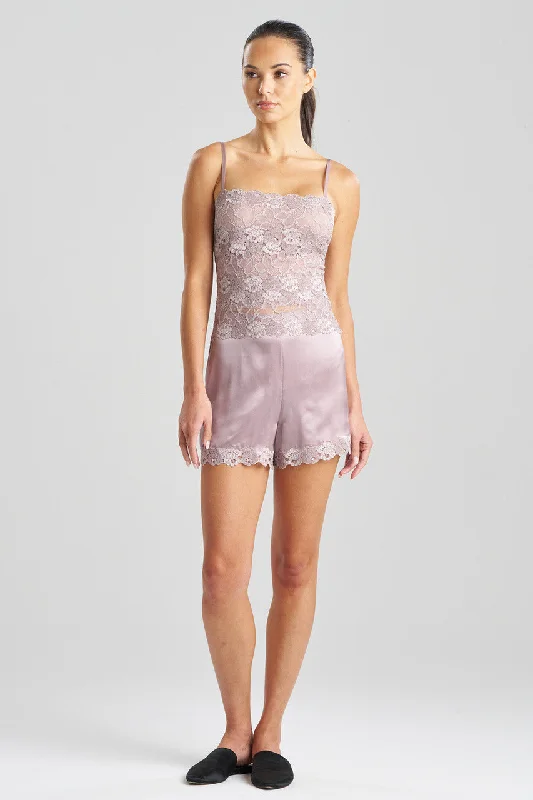 Women's Tummy Control Lingerie Rose Parfait Allover Lace Cami