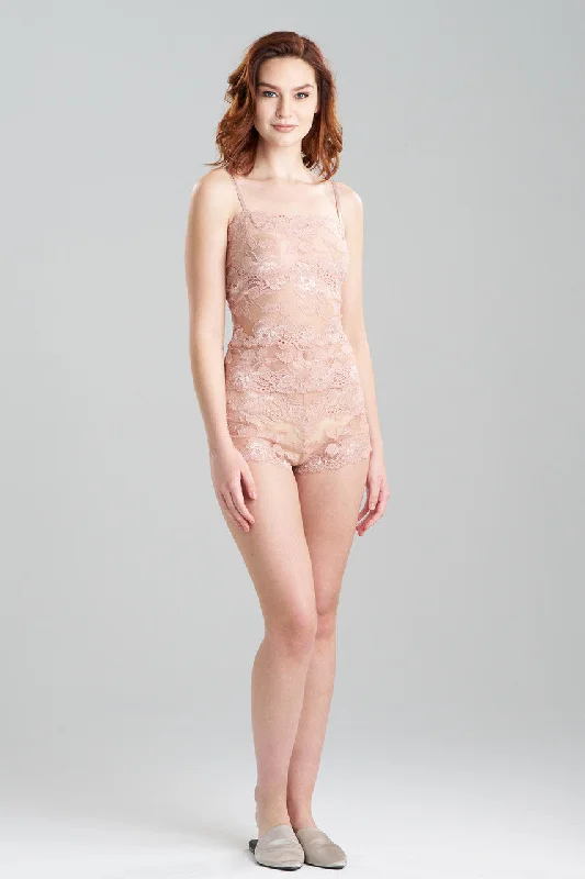 Women's Sheer Lingerie Nightgowns Imagine Allover Lace Cami