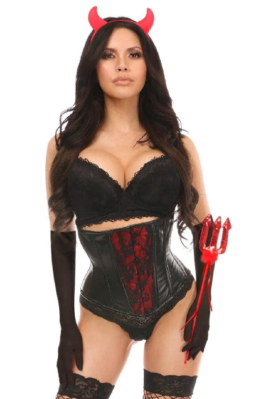Women's Cosplay Lingerie with Accessories4 Piece Gothic Devil Corset Costume