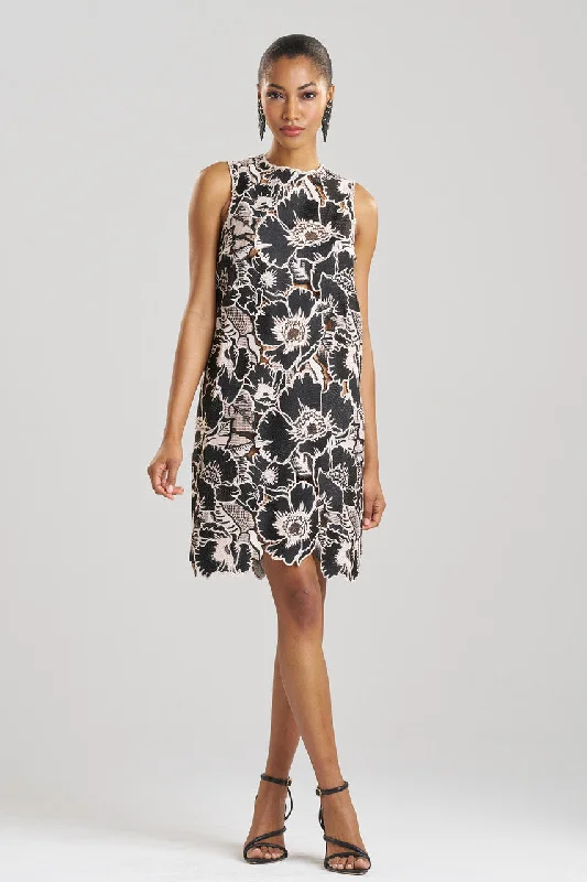Sexy club dresses for a night of dancingCote D'Azur Embroidered Lace Shift Dress
