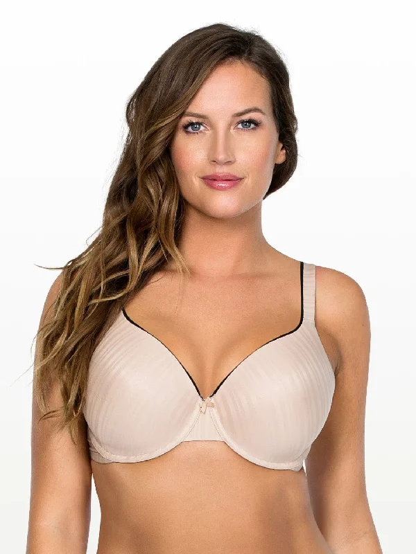 Women's bras made of soft cotton fabricAline T-shirt Bra - Nude - P5251