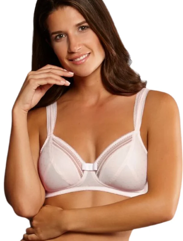 Women's Wacoal bras for plus - size womenAnita Rosa Faia Emily Softcup Bra Underwire Bra, Rose | Powder Rose Rosa Faia Emily Soft Cup Bra | Rose Rosa Faia Emily Wireless Bra