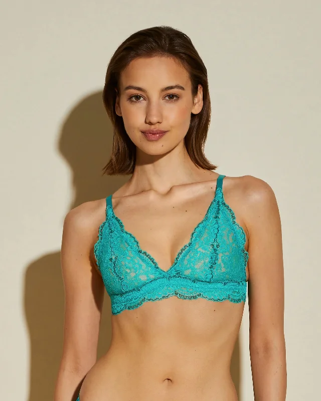 Women's striped brasBrassière Peek A Boo