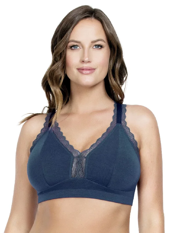 Women's bras with a contoured cup designDalis Bralette - Navy - P5641