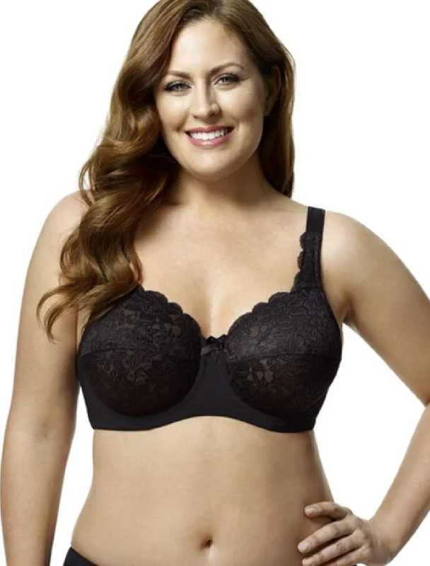 Women's bras with a satin finishElila Full Lace Underwire, Black| Black Elila Lace Bra 2311 Women's bras with a satin finishElila Full Lace Underwire, Black| Black Elila Lace Bra 2311