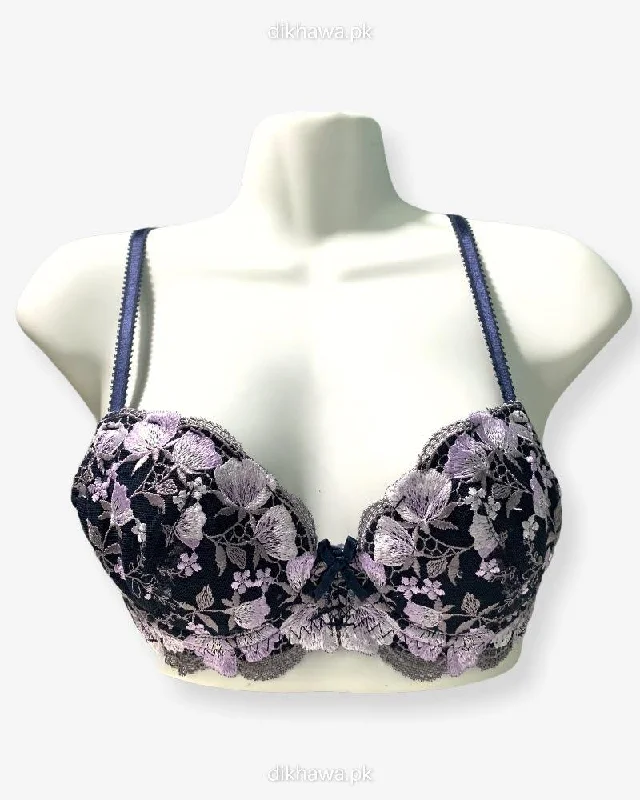 Women's bras with a neoprene componentImported Stocklot Branded Net Pushup Bra - Underwired Bra Non Padded Bra - Pack of 2 Women's bras with a neoprene componentImported Stocklot Branded Net Pushup Bra - Underwired Bra Non Padded Bra - Pack of 2