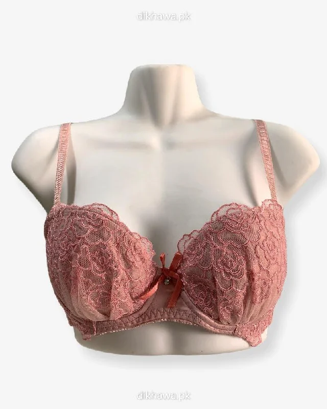 Women's sports bras with a racerback designImported Stocklot Branded Net Pushup Bra - Underwired Bra Non Padded Bra - Pack of 2 Women's sports bras with a racerback designImported Stocklot Branded Net Pushup Bra - Underwired Bra Non Padded Bra - Pack of 2