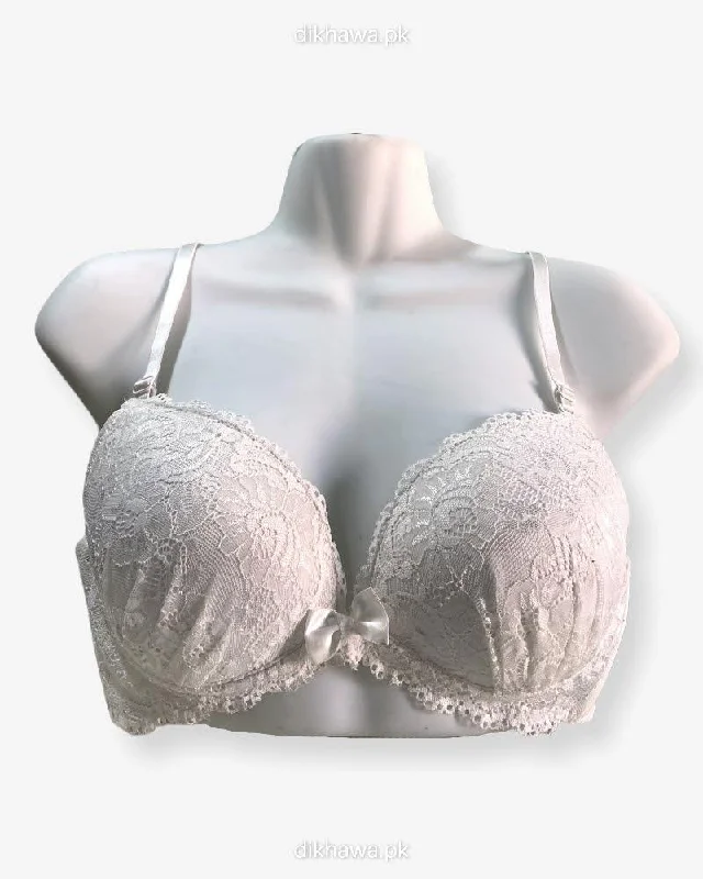 Women's bras with a cooling fabricImported Stocklot Branded  Net Pushup Bra - Underwired Bra  -Padded Bra - Pack of 2