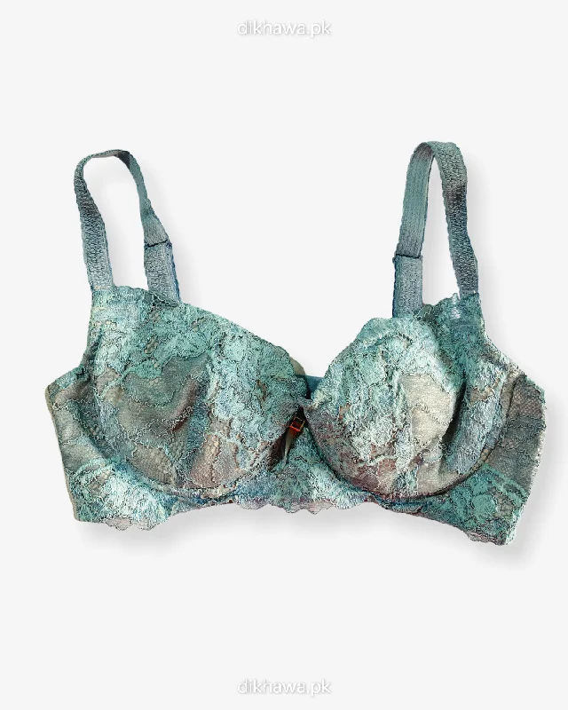 Women's Wacoal bras for plus - size womenImported Stocklot Branded  Net Pushup Bra - Underwired  Padded Bra - Pack of 2