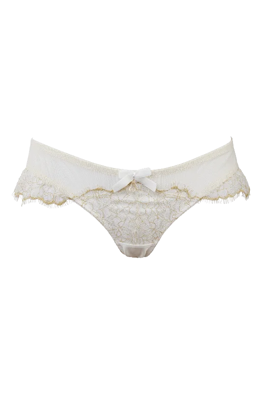 Women's bras with anti - odor technologyKarine Bridal Ivory/Gold Brief Curve