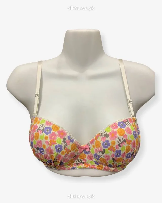 Women's floral - patterned brasNew Stylish Imported Stocklot Branded Net Pushup Bra - Underwired Bra- Padded Bra - Pack of 2 Women's floral - patterned brasNew Stylish Imported Stocklot Branded Net Pushup Bra - Underwired Bra- Padded Bra - Pack of 2