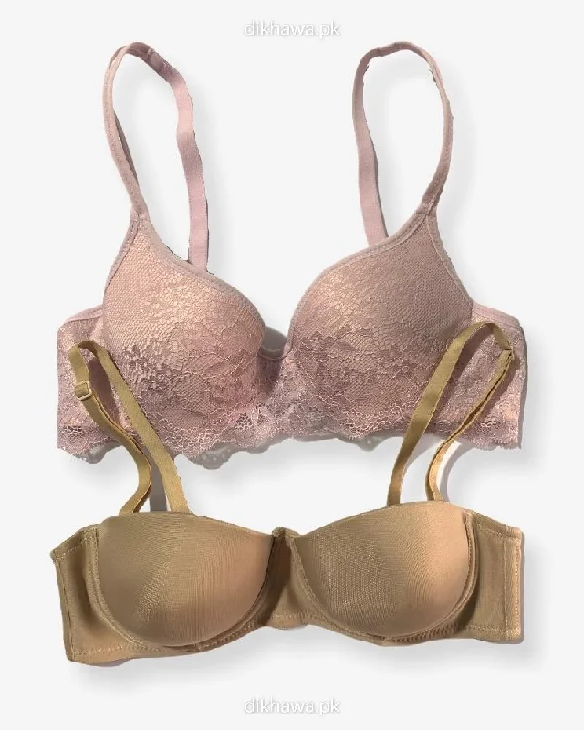 Women's bras using a bamboo fiber liningNew Stylish Imported Stocklot Branded Net Pushup Bra - Underwired Bra- Padded Bra - Pack of 2 Women's bras using a bamboo fiber liningNew Stylish Imported Stocklot Branded Net Pushup Bra - Underwired Bra- Padded Bra - Pack of 2
