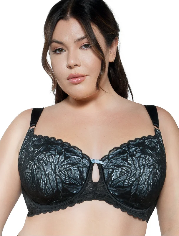 Women's bras with adjustable back closuresParfait Charlotte Lace Bra, Black Onyx | Parfait Charlotte Lace | Onyx Black Parfait Charlotte Underwire Bras