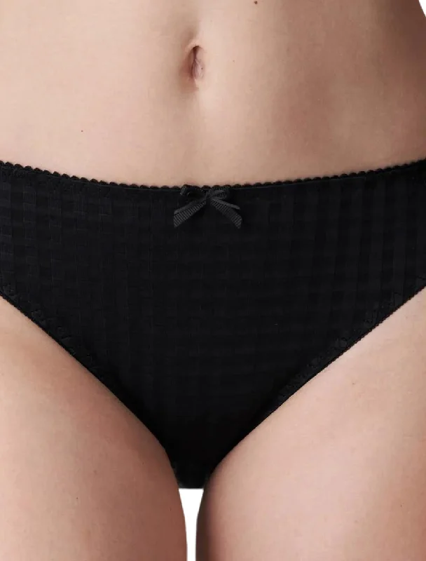 Women's push - up bras for enhanced cleavagePrimaDonna Madison Rio Briefs, Black | Black Primadonna Briefs