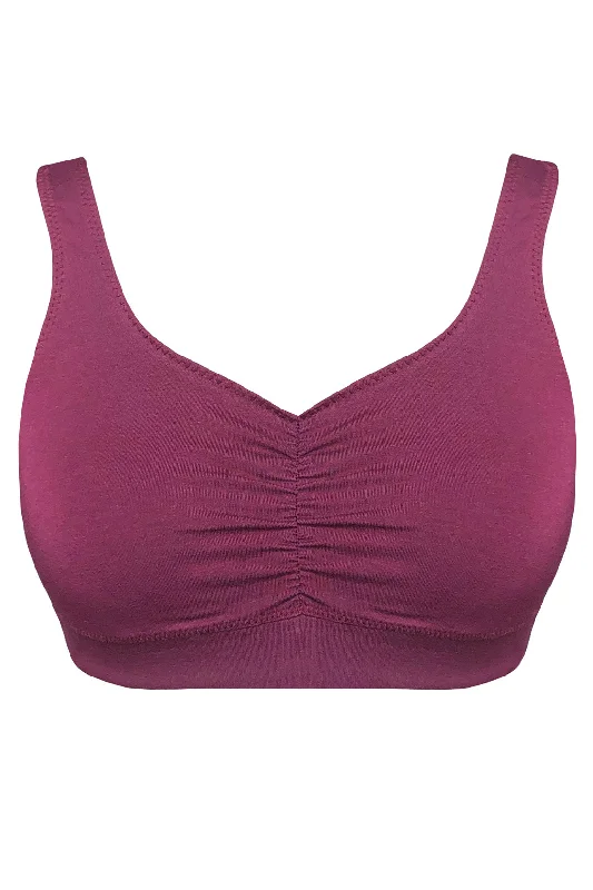 Women's plunge bras for low - cut topsThe Organic Buxom Bra