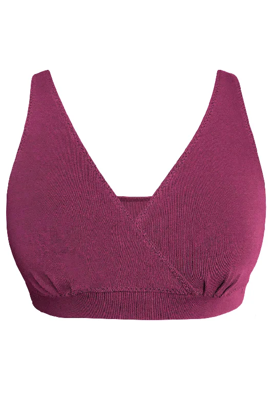 Women's black bras for a classic lookThe Organic Padded Daily Bra