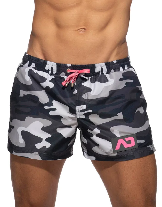 Bra with a satin - lined cup for a smooth and comfortable fit​ Addicted Camo Swim Short ADS096