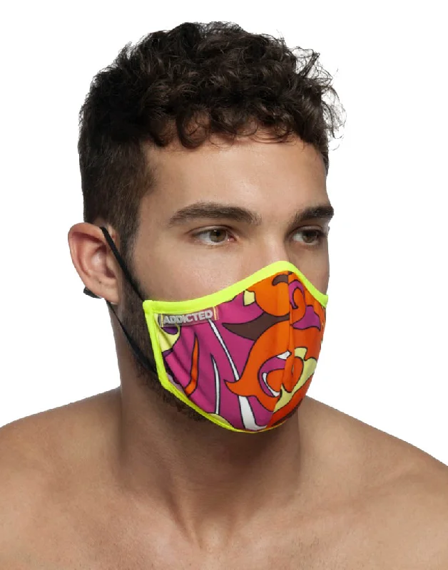 Bra with a non - padded cup for a natural feel​ Addicted Flames Mask AC093