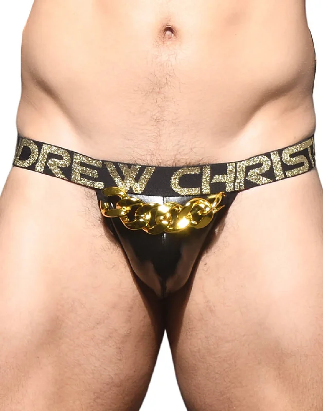 Bra with side - support panels to prevent spillage​ Andrew Christian Almost Naked Chains of Love Jock 92107