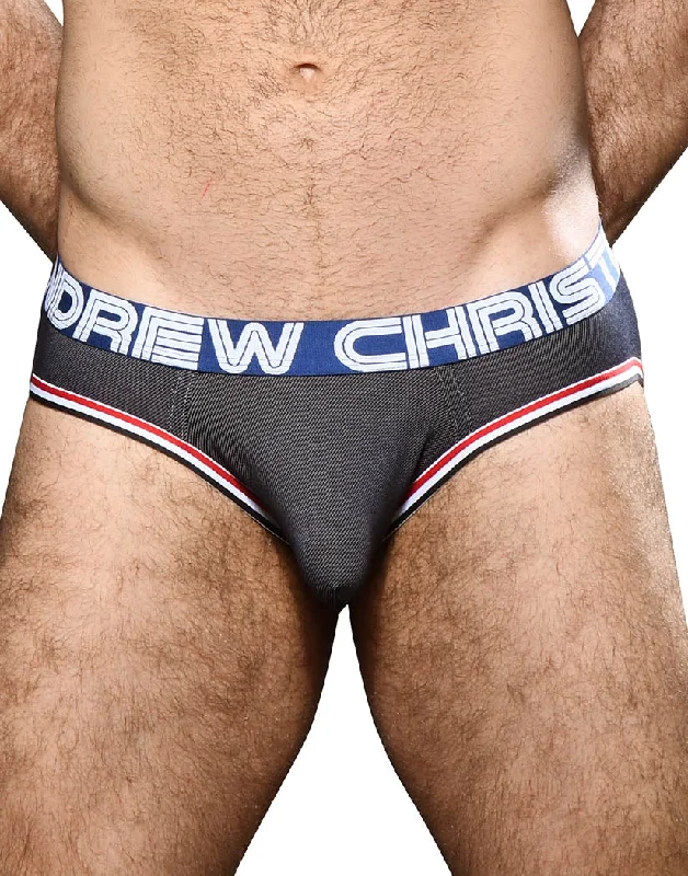 Padded bras to increase cup size and enhance shape​ Andrew Christian Denim Brief w/ Almost Naked 92190