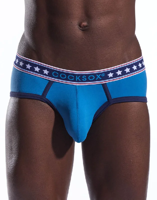 Bra with a foam - lined cup for a more structured shape​ Cocksox American Collection Solid Sports Brief CX76N