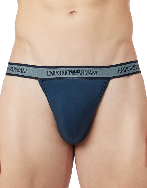 Bra with a built - in underwire for enhanced support​ Emporio Armani Jock Strap 2-Pack 111932-1A717