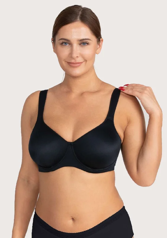 Bra with a pattern - print for a more unique appearance​ HSIA Unlined Full Coverage Minimizer Bra