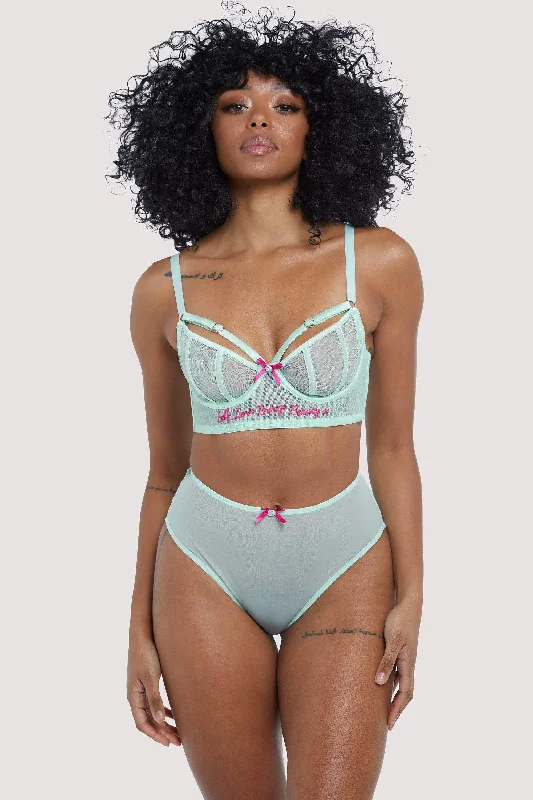 Convertible bras with adjustable straps for versatile styling​ Felicity Hayward High Waist Mint Brief