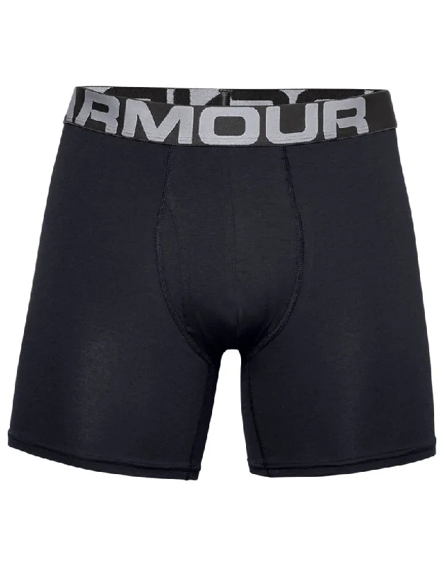 Bra with a satin - lined cup for a smooth and comfortable fit​ Under Armour Charged Cotton 6in 3 Pack 1363617