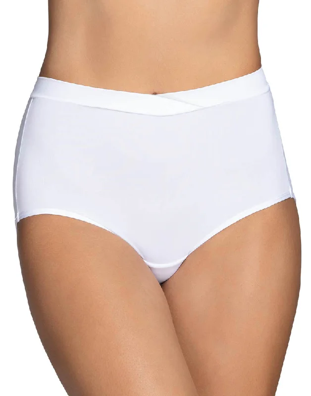 Polyester bras with moisture - wicking properties​ Vanity Fair Beyond Comfort Silky Stretch Brief 13290