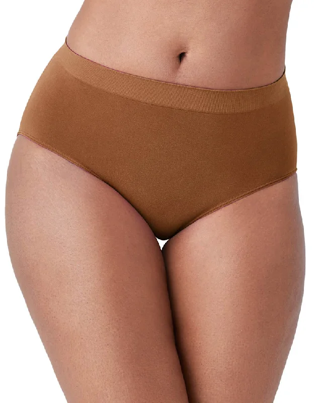 Bra with underbust support for better breast lift​ Wacoal B-Smooth Brief Clove 838175